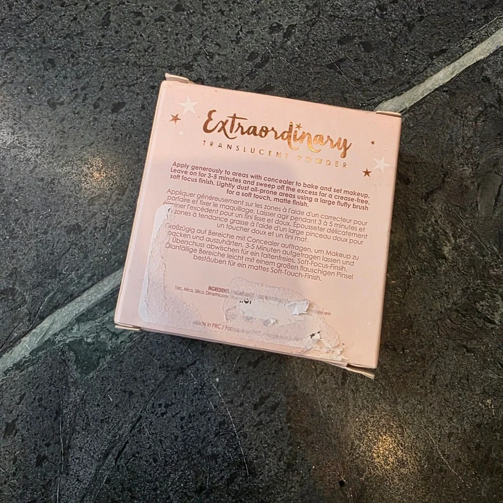 Ciate London Extraordinary Translucent Setting Powder 0.52oz 15g